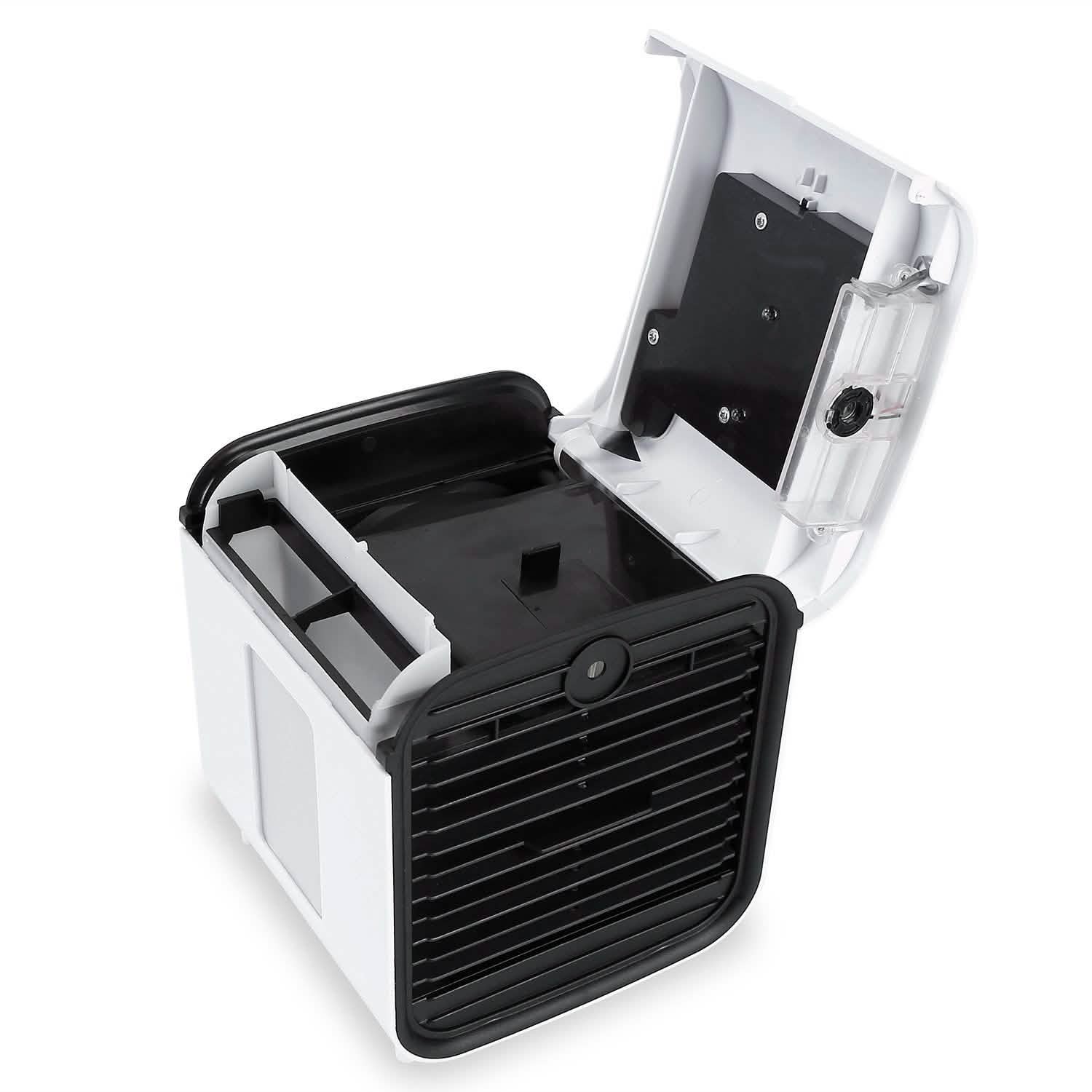 7-Color Change Portable Mini Air Conditioner Cooling Fan