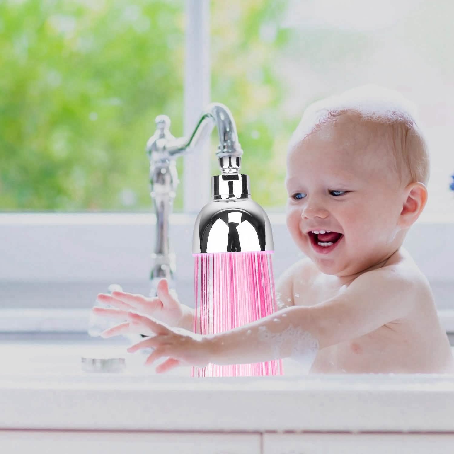 7 Color Changing LED Shower Head