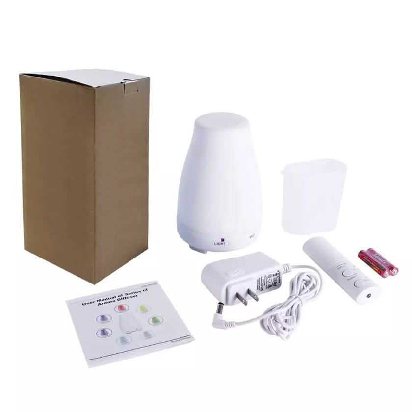7 Color LED 200ML Ultrasonic Essential Oil Aroma Diffuser and Humidifier with Remote