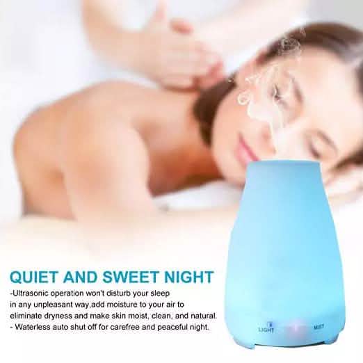 7 Color LED 200ML Ultrasonic Essential Oil Aroma Diffuser and Humidifier with Remote