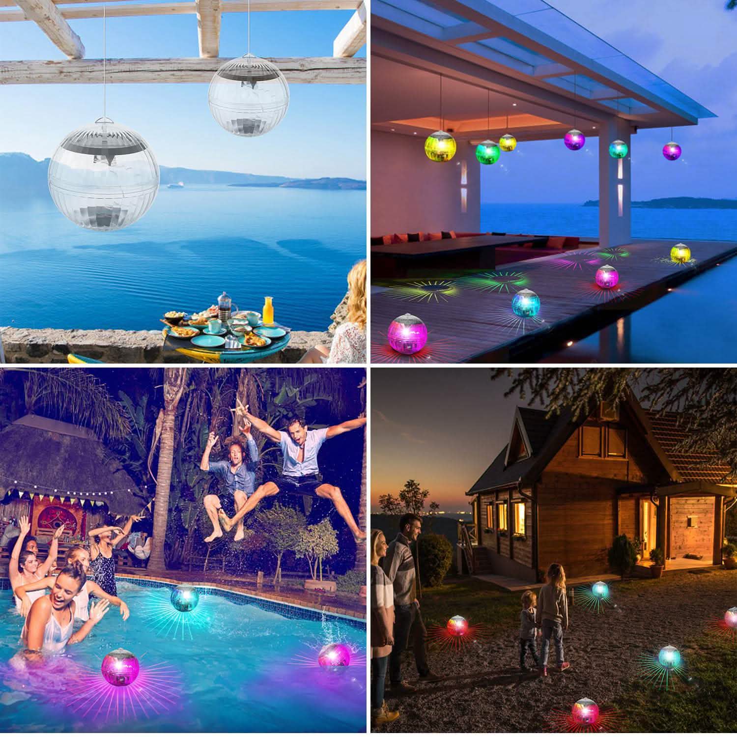 7 Color Solar LED Floating Lights