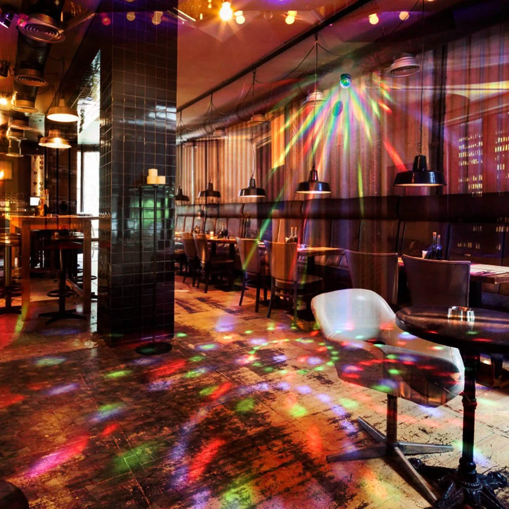 7 Colors Sound Activated Party Lights with Remote Control
