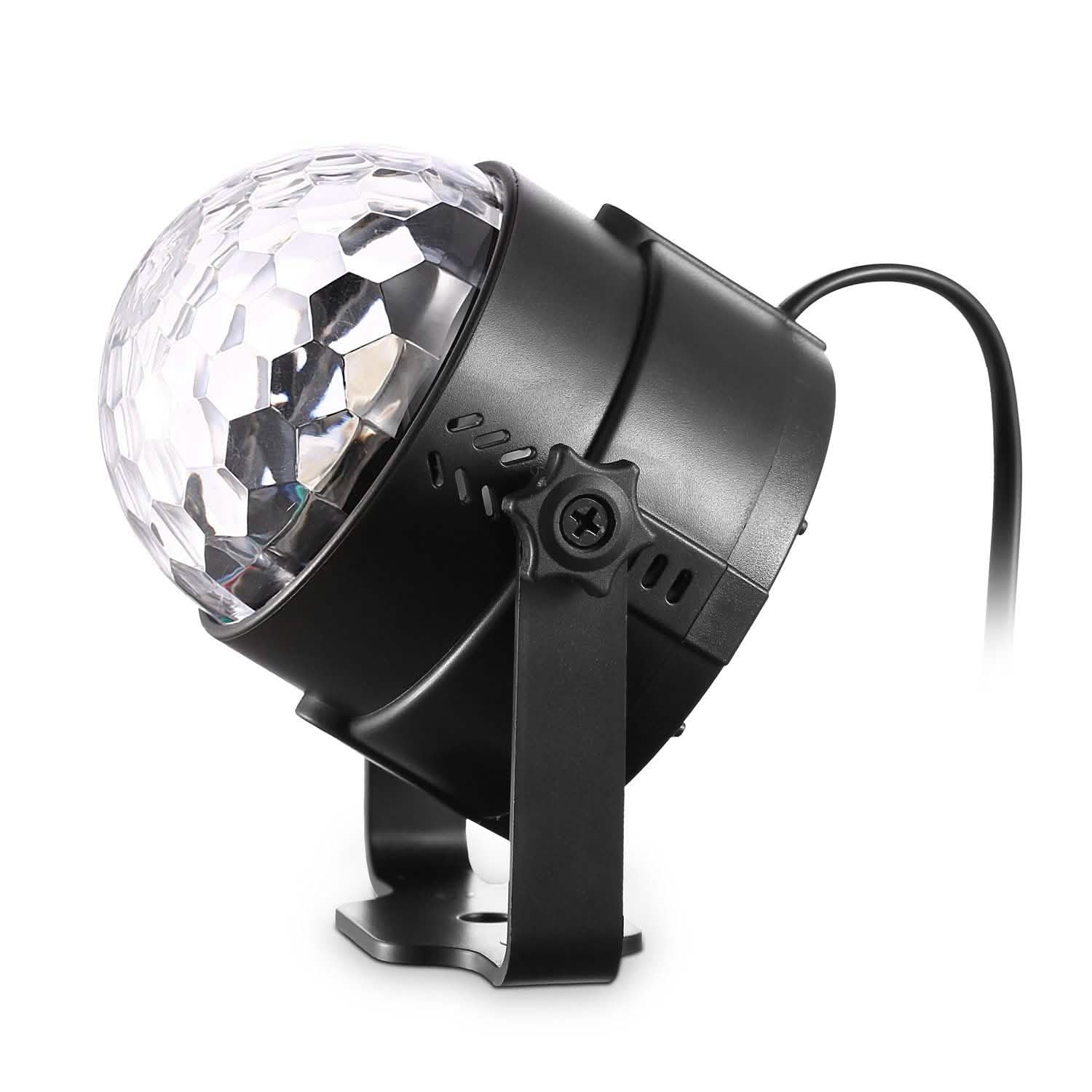 7 Colors Sound Activated Party Lights with Remote Control