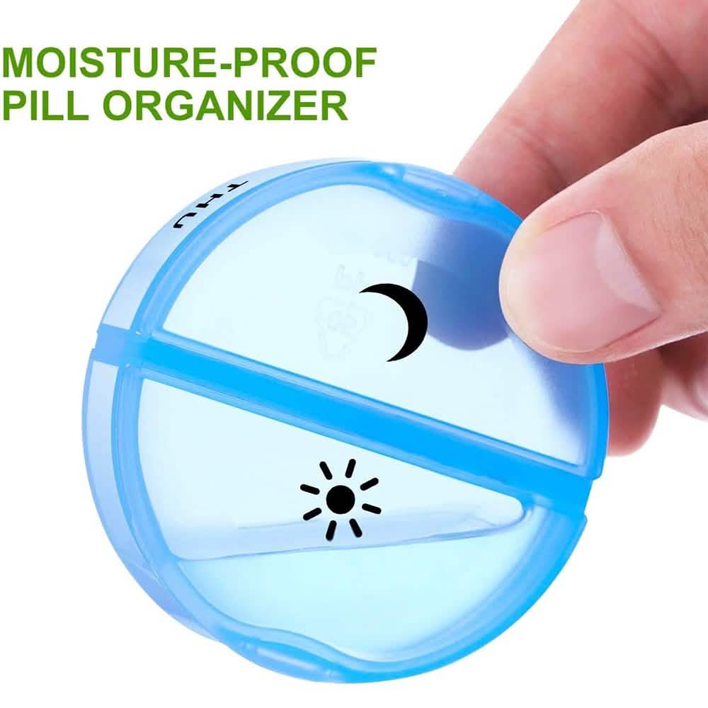 7 Day Pill Box With Carrying Case
