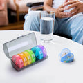7 Day Pill Box With Carrying Case