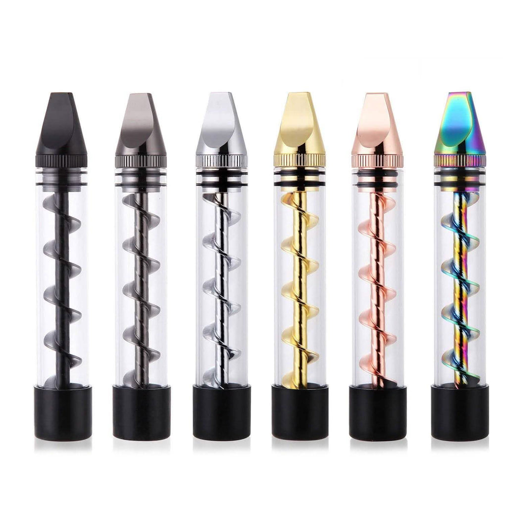 7-in-1 Grinder Blunt Kit with Smoking Metal Tip Cleaning Brush