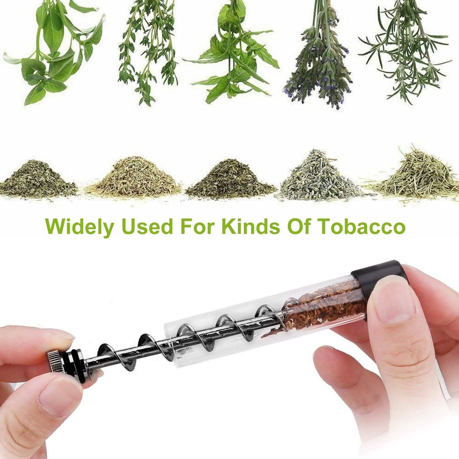 7-in-1 Grinder Blunt Kit with Smoking Metal Tip Cleaning Brush