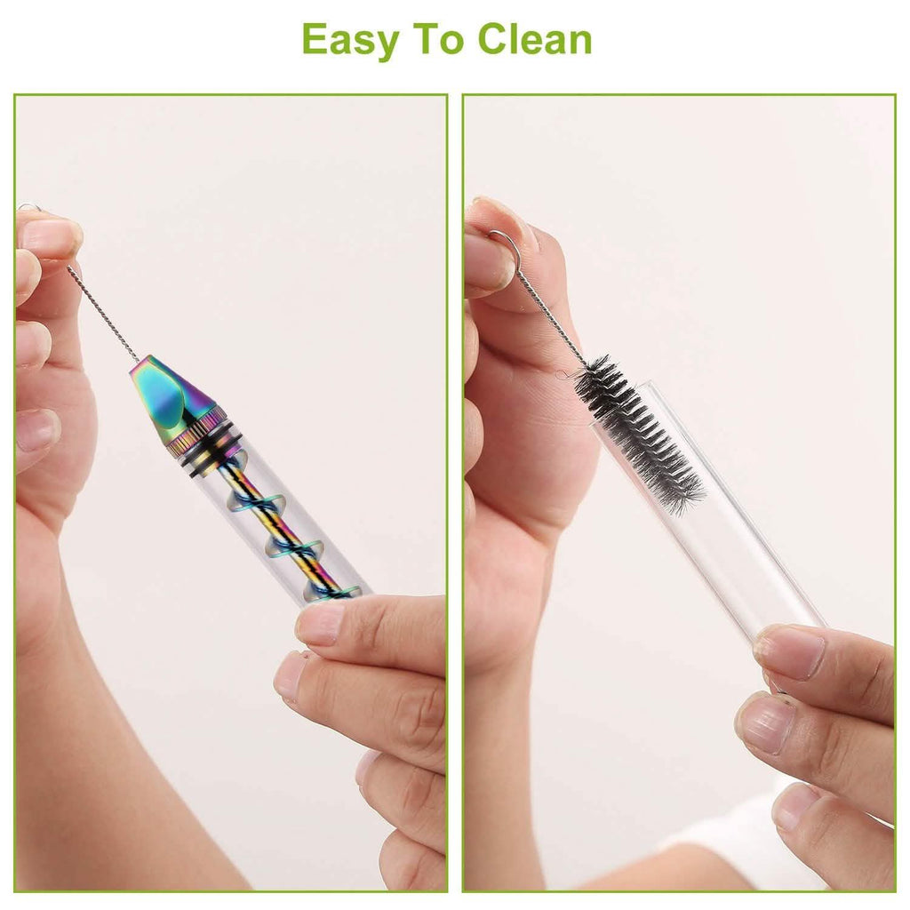 7-in-1 Grinder Blunt Kit with Smoking Metal Tip Cleaning Brush