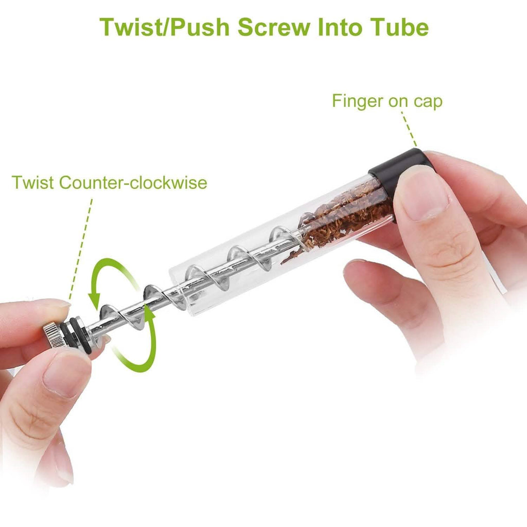 7-in-1 Grinder Blunt Kit with Smoking Metal Tip Cleaning Brush