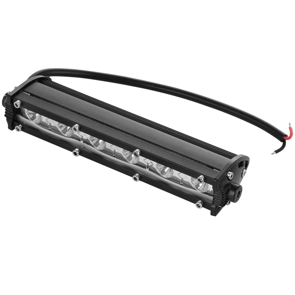 7" LED Light Bar Single Row Offroad Spot Lights