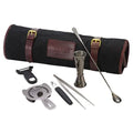 7-Piece: Barfly M37100BK Essentials Gun Metal Black Bar Cocktail Kit