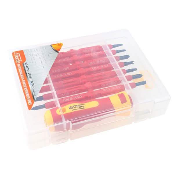 7-Piece: Double Head Insulated Electrical Screwdriver Set