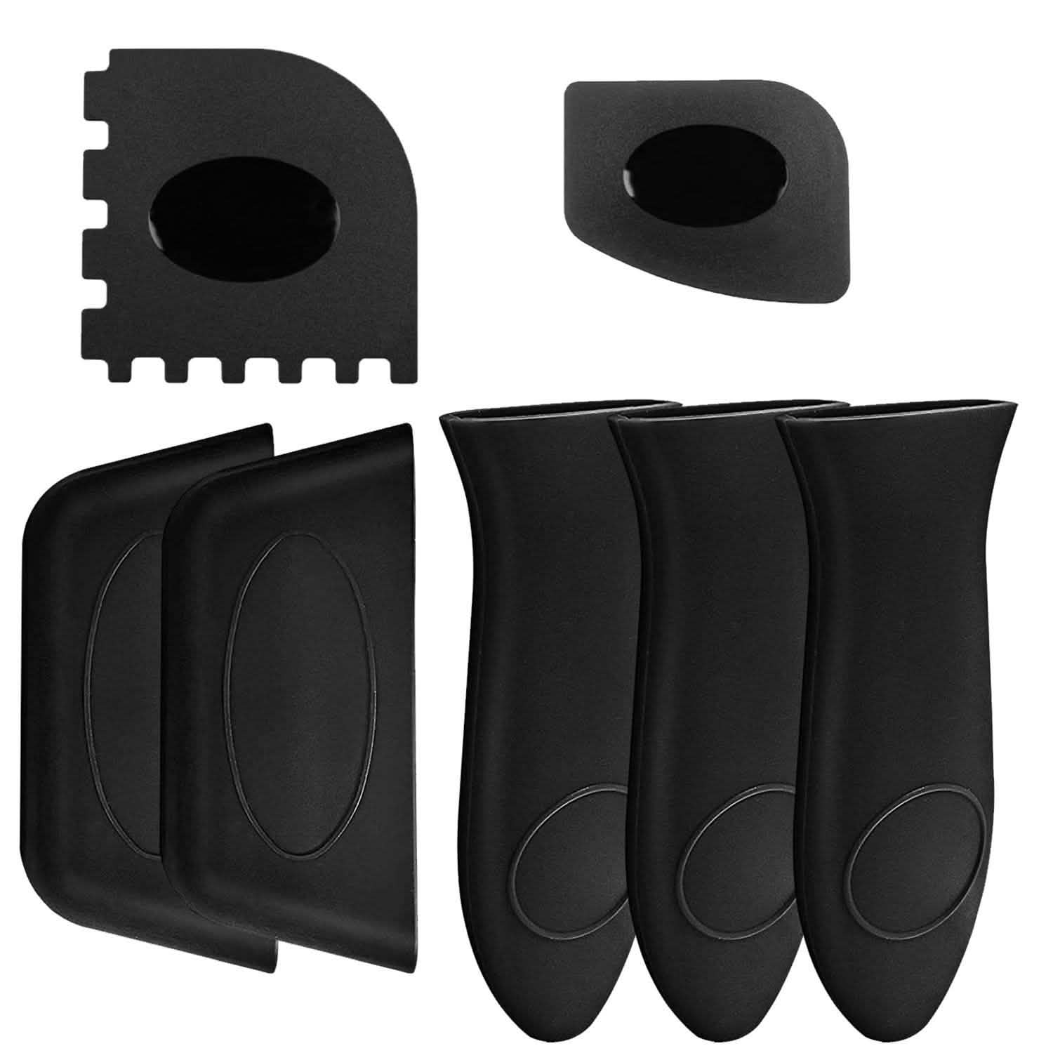 7-Piece: Silicone Hot Handle Holder