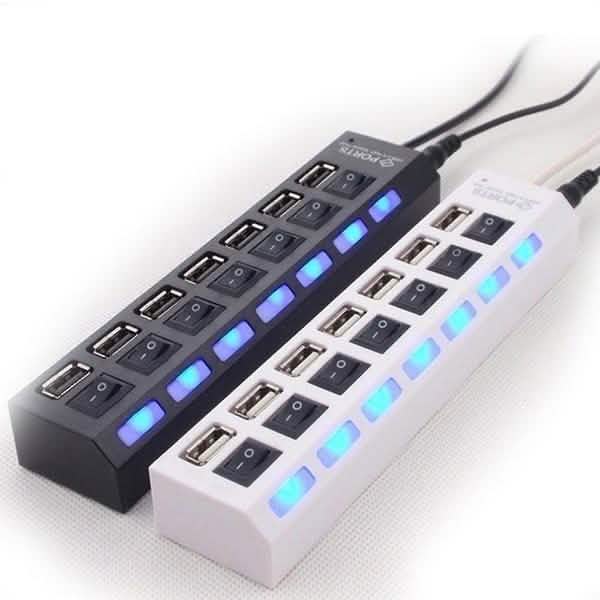 7 Port USB 2.0 Hub