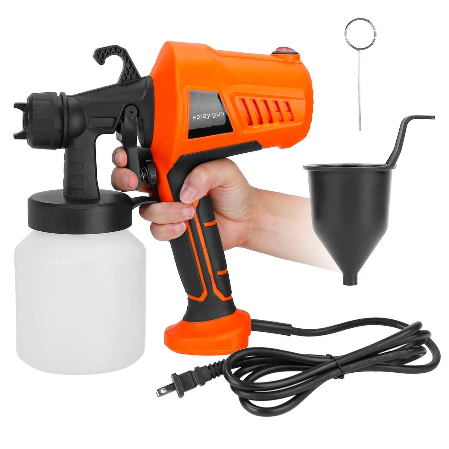 700W Electric Paint Sprayer Handheld HVLP Spray Painter