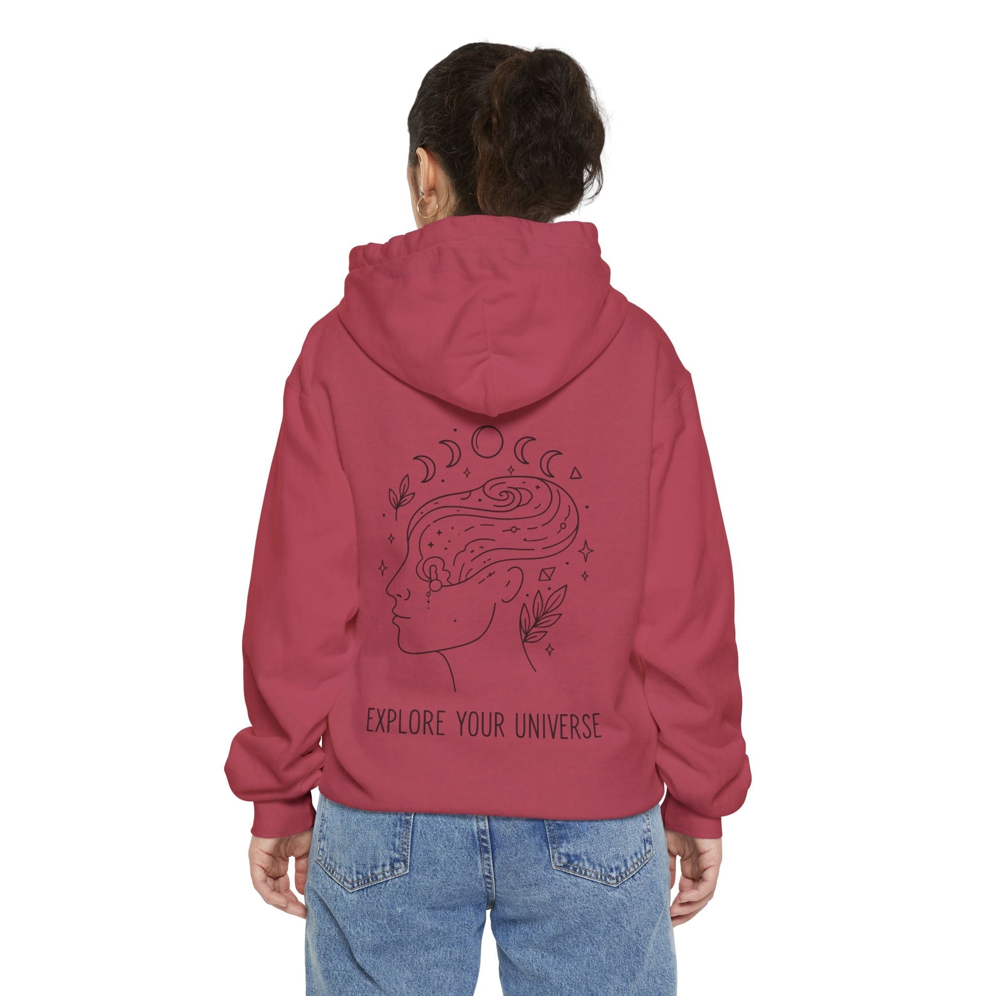 Explore Your Uniqueness Hoodie, Garment-Dyed Unisex Hoodie, Cozy Gift for Explorers, Comfortable Everyday Wear, Perfect for All Occasions