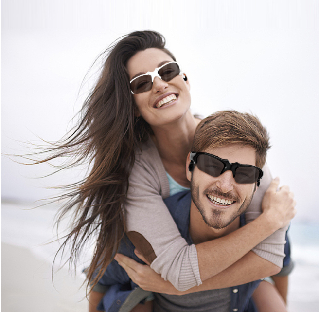Bluetooth Audio Smart Glasses with Polarized UV400 Lenses | Wireless Stereo Music & Hands-Free Calling Sunglasses