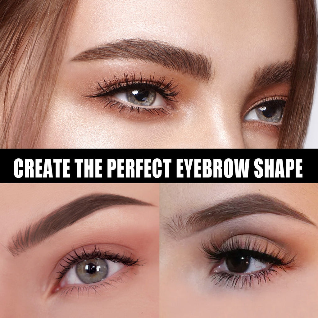 Eyebrow Stamp, Thrushy Brow Print Lazy Waterproof Sweatproof Makeup And Hairline Shade Powder