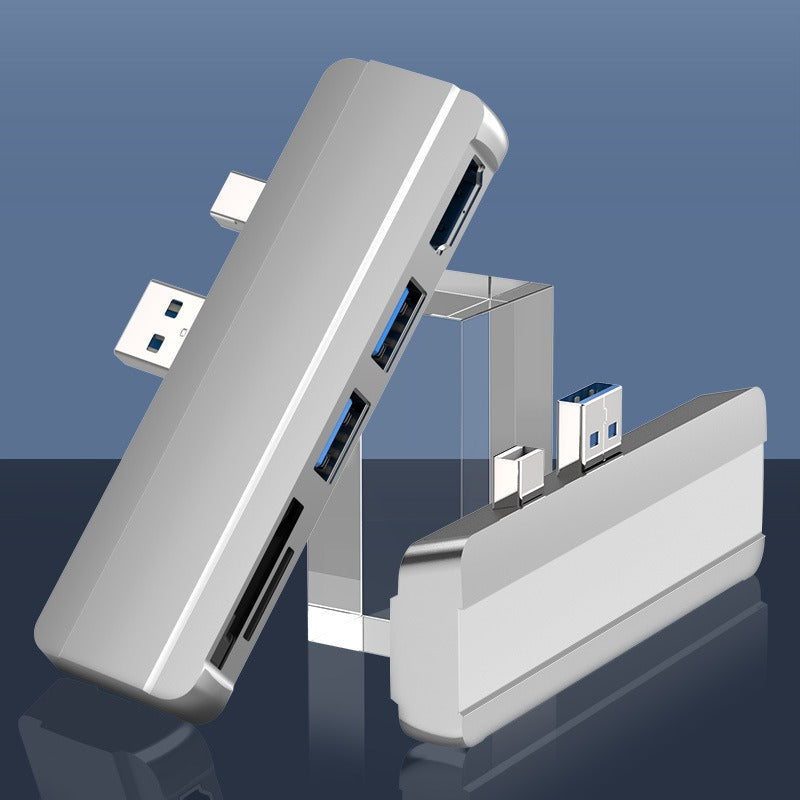 Suitable for Surface Pro 4/5/6 docking station USB to HDMI same screen card reader expansion hub
