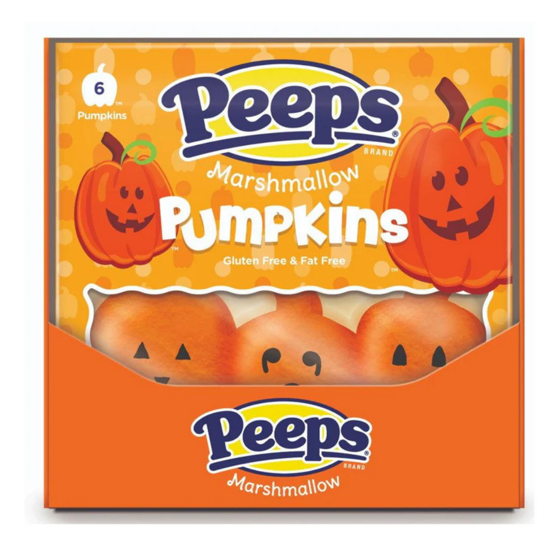 Peeps Pumpkins Marshmallow Treats 6ct (3oz)