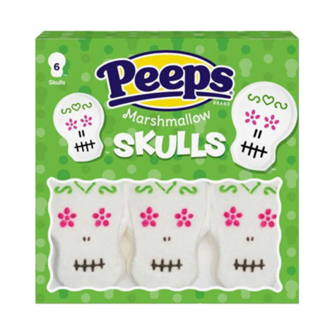 Peeps Skulls Marshmallow Treats 6ct (3oz)