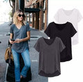 Loose Cut Casual Short Sleeve Top - Assorted Sizes