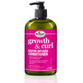 Difeel Growth & Curl Biotin Infused Conditioner Sulfate-Free (12oz)