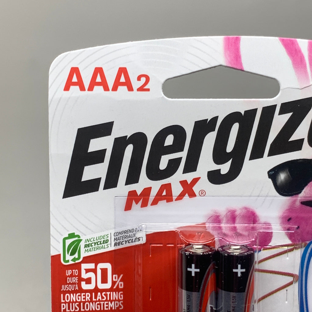 ENERGIZER MAX (4 PACK, 8 Total Batteries) AAA Alkaline Battery E92BP-2