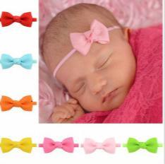 Christmas Baby Girl Headband Hair Accessories Cloth Tie Newborn Headwear Ribbon Bow For Girls