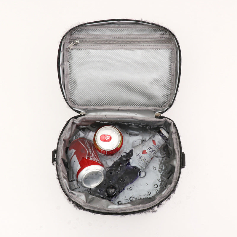 Creative portable hand-held insulated bag lunch bag office worker lunch bag