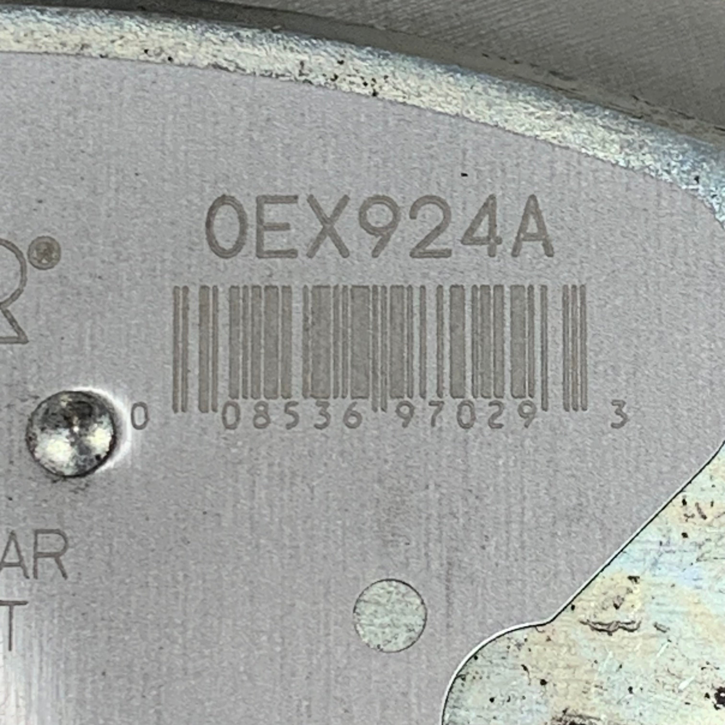 WAGNER OEx Premium Ceramic Disc Brake Pad Set 5 1/2" x 2" OEX924A
