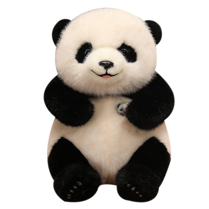 Cute New Plush Toy In The Shape Of A Lifelike Panda