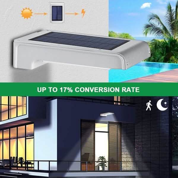 72 LED Solar Motion Sensor Lights Solar Wall Light