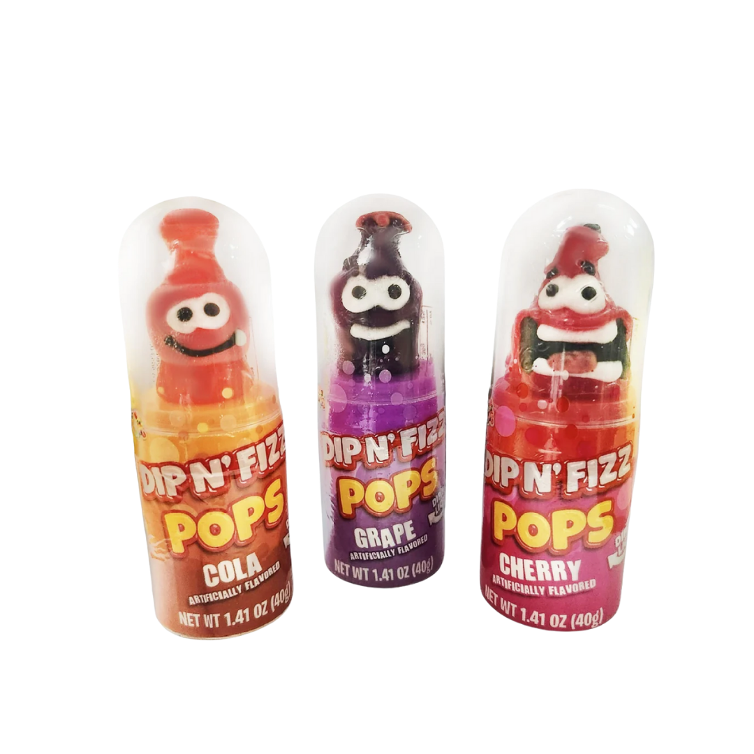 Alberts Dip-N-Fizz Bottle Pops Candy
