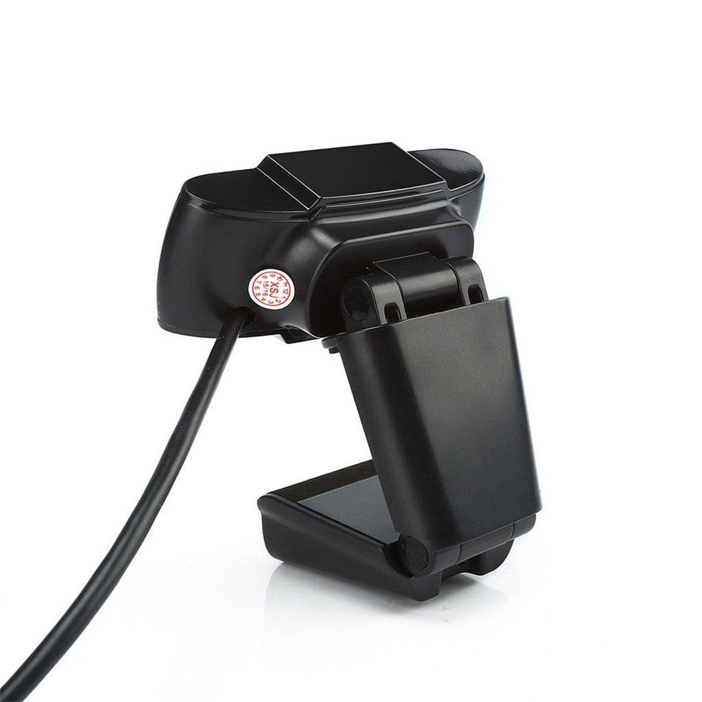 720p HD Webcam with Mic Rotatable PC Desktop Web Camera Cam Mini Computer WebCamera Cam Video Recording Work Video Calling and Recording For Camera Desktop OR Laptop Gaming Conferencing & Working