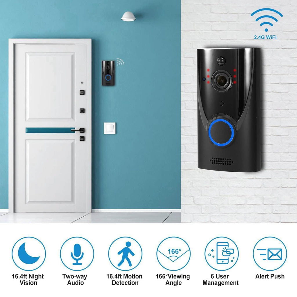 720P HD WiFi Video Doorbell