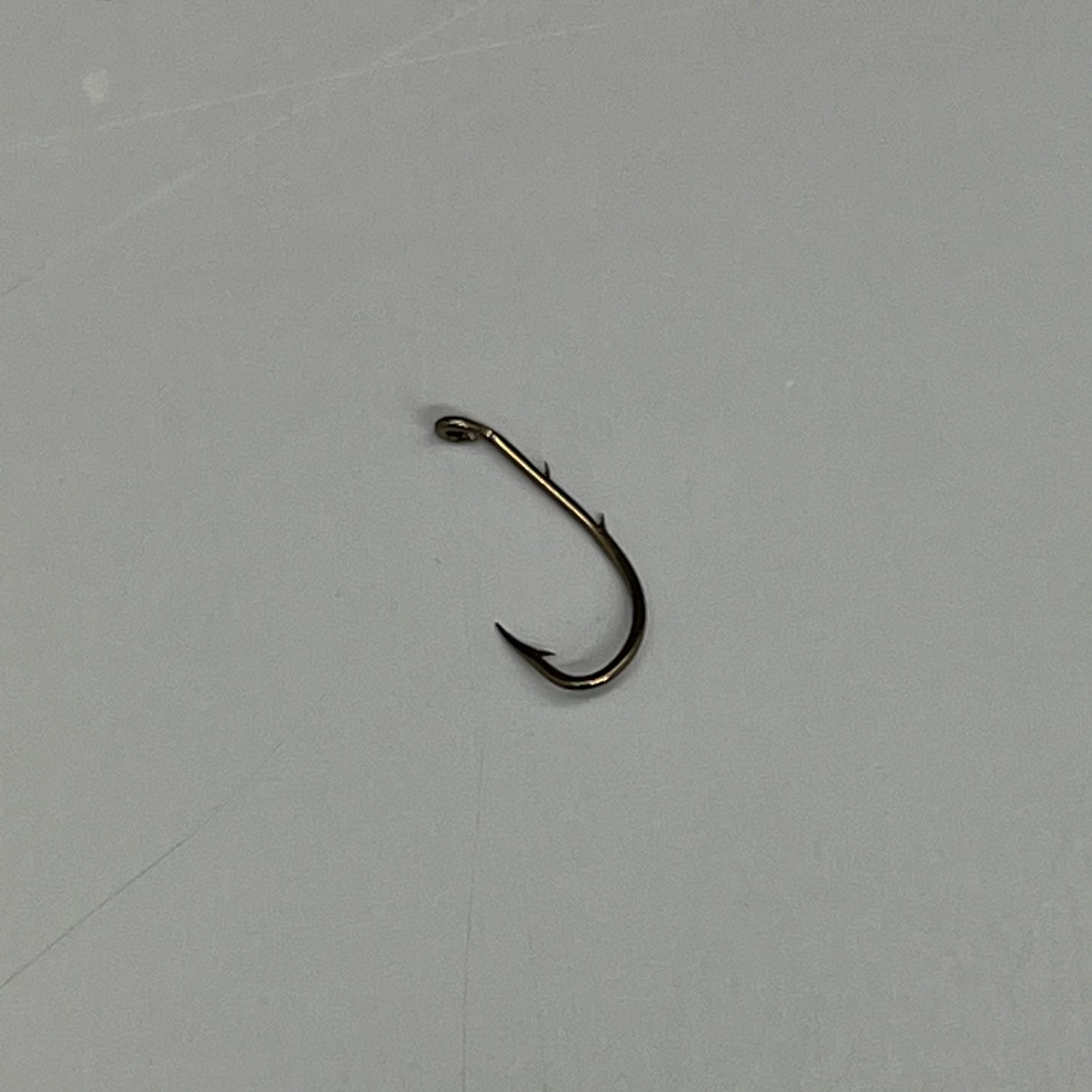 EAGLE CLAW (5 PACK) Down eye 2-Slice Offset Hooks Bronze #6 50pc 181F-6