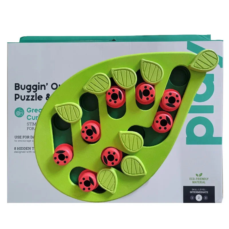 Cross-Border Pet Bowl Cat Slow Feeding Bowl Pet Educational Tool For Cats Amazon Best Seller New Model Dog Bowl Plastic Material