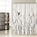 72x72" Bird Branches Polycotton Spa Bath Shower Curtain