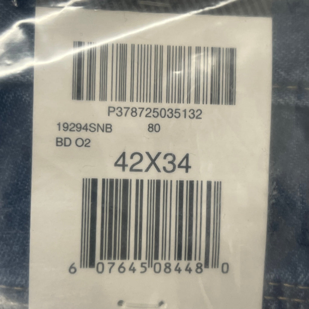 DICKIES Relaxed Fit Carpenter Jean Mns Sz 42X34 Stonewashed Indigo Blue 19294SNB