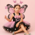 Little Witch Flower Mesh Halloween Character Children's Performance Wear