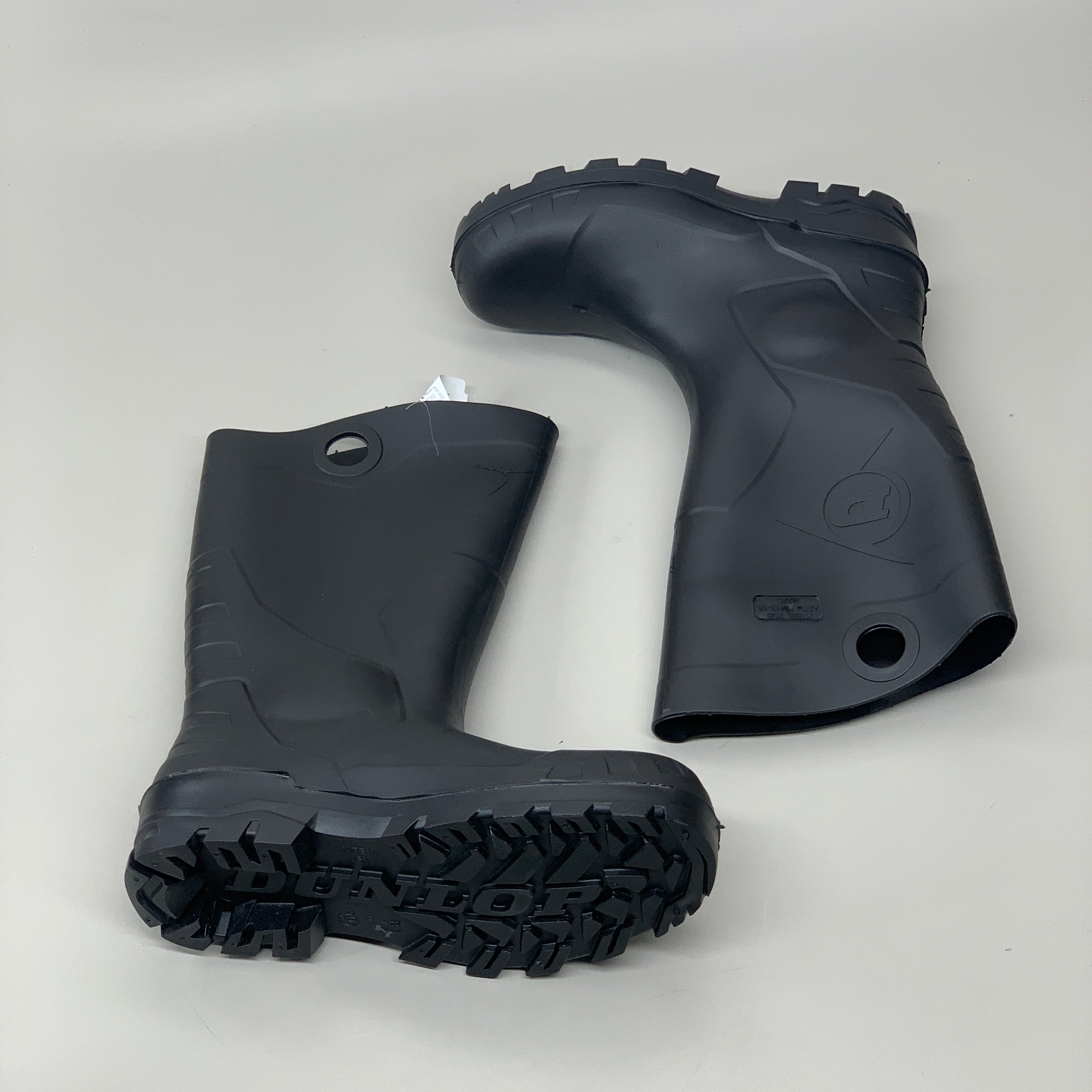 DUNLOP Steel Toe Safety Boots Waterproof Sz M 4 W 6 Black 86776