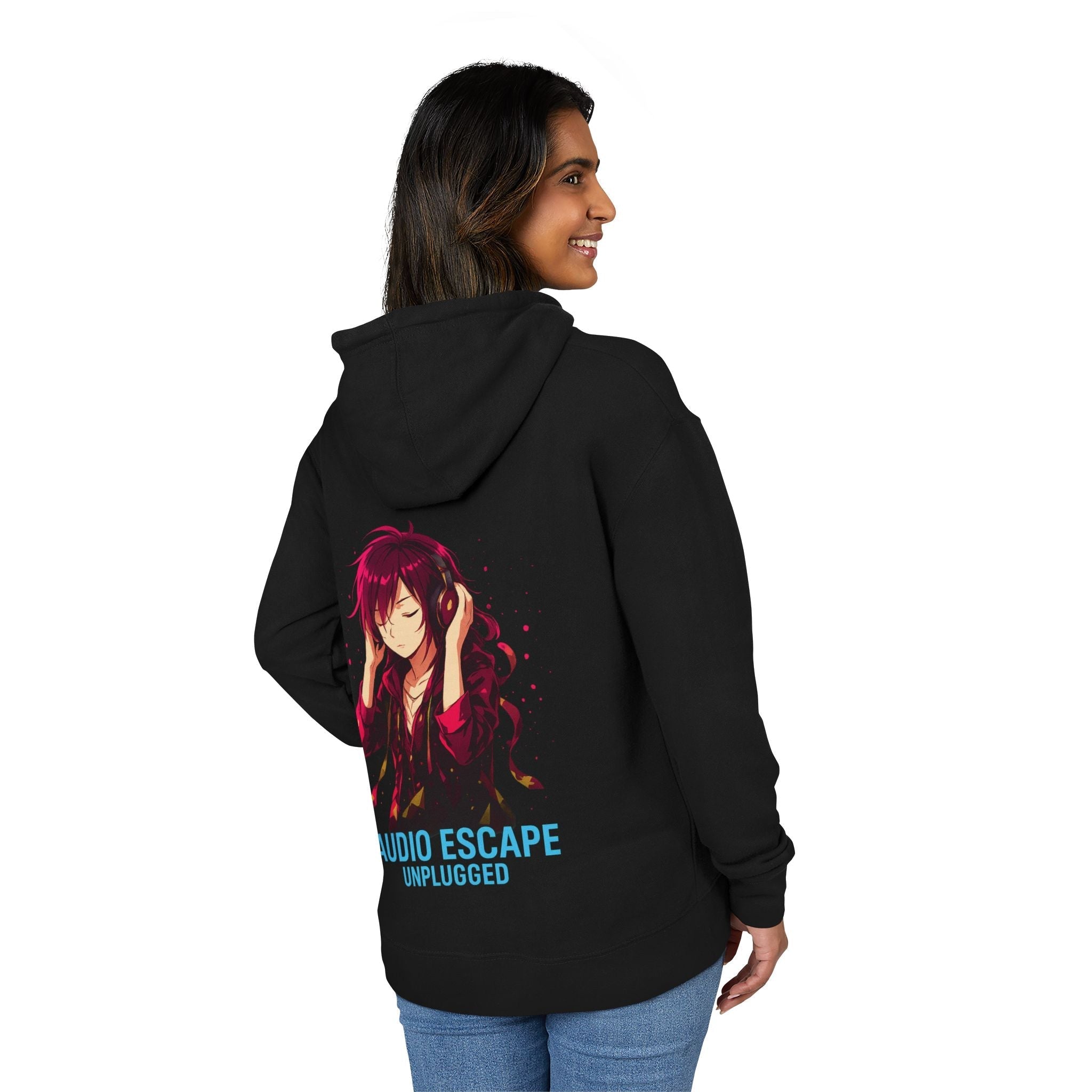 French Terry Hoodie - Comfort and Style for Music Lovers and Casual Outings