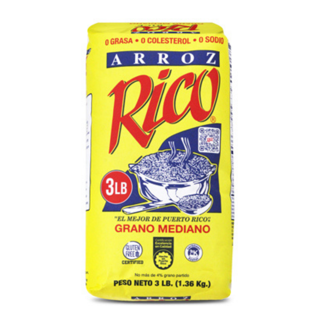 Arroz Rico Long Grain Rice (3lb)
