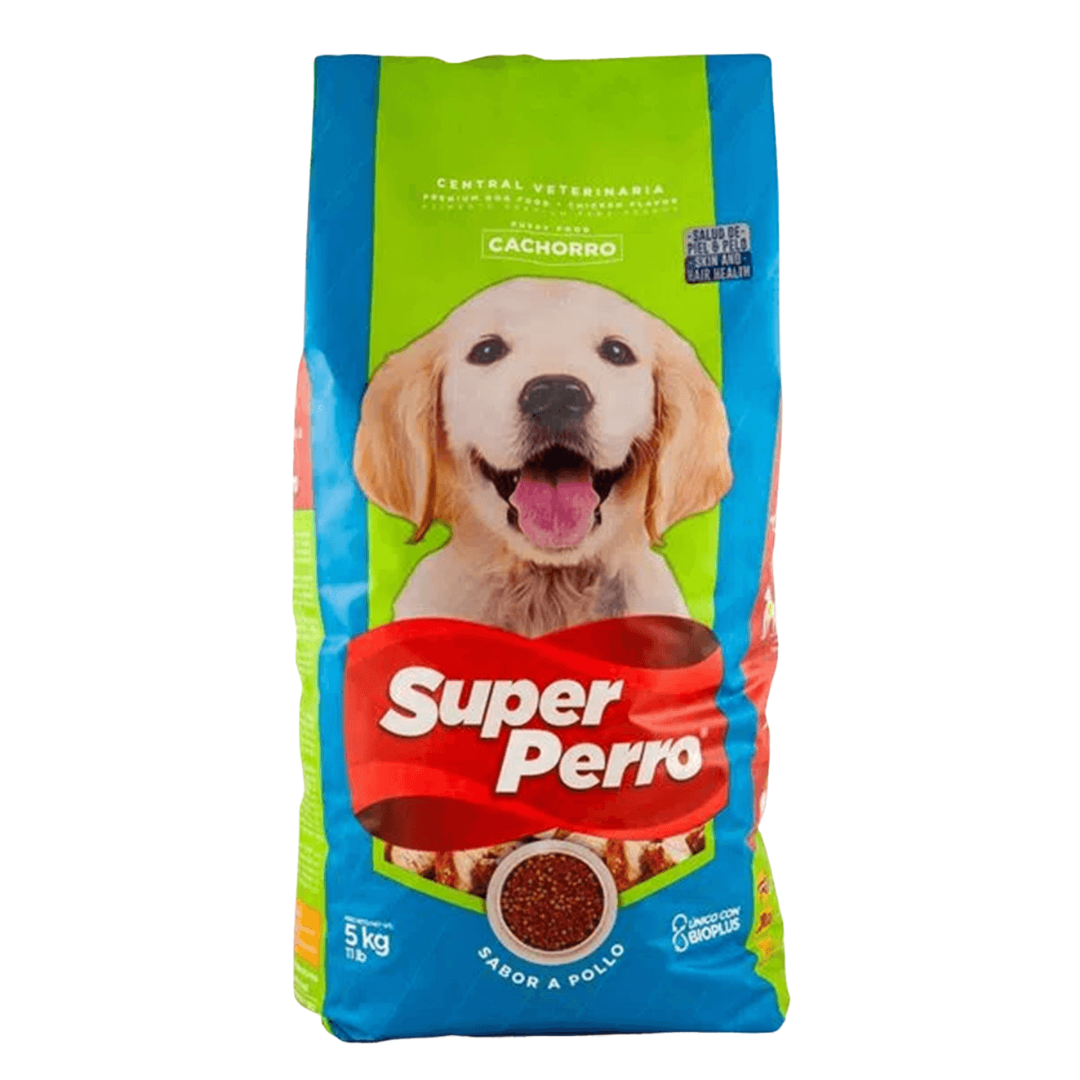 Super Perro Cachorro Chicken Flavor Puppy Food (4.40lbs)