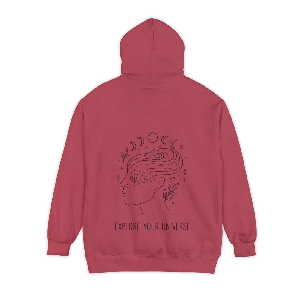Explore Your Uniqueness Hoodie, Garment-Dyed Unisex Hoodie, Cozy Gift for Explorers, Comfortable Everyday Wear, Perfect for All Occasions