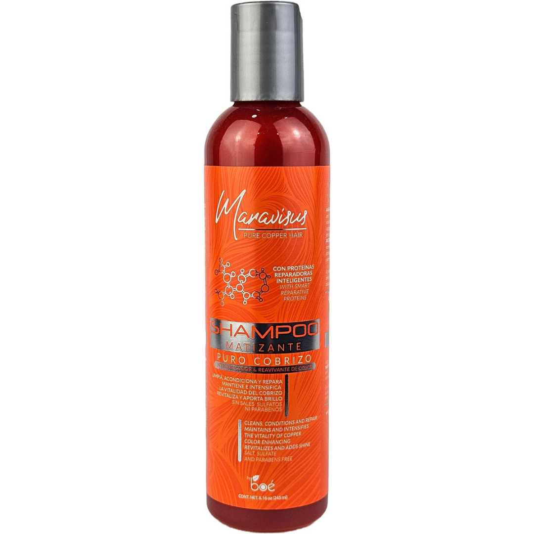 Maravisus Pure Copper Hair Puro Cobrizo Matizante Shampoo (8.16oz)