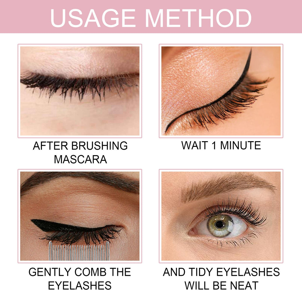 Eyelash Filter Separator Comb Eyelash Multi-Function Brush To Remove Eyelash Clumps Sticky Curl