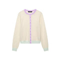 Spring New Style Round Neck Solid Color Loose Pullover Unique Charm Knitwear