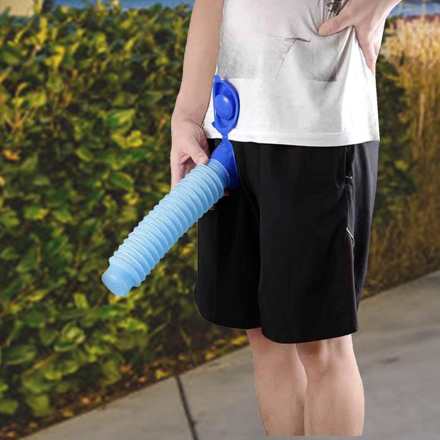 750ml Unisex Reusable Emergency Shrinkable Urinal